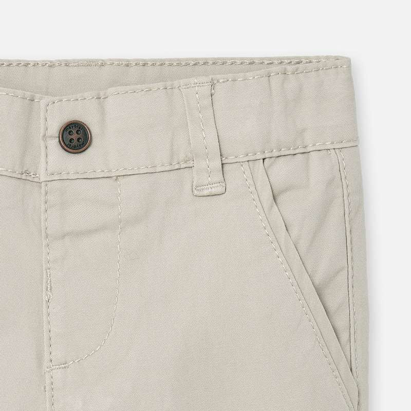 Mayoral Twill Sand Trousers