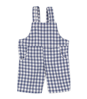 Pure Baby gingham dungarees