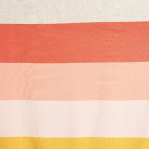 The Bonnie Mob Antigua Peach Striped Blanket