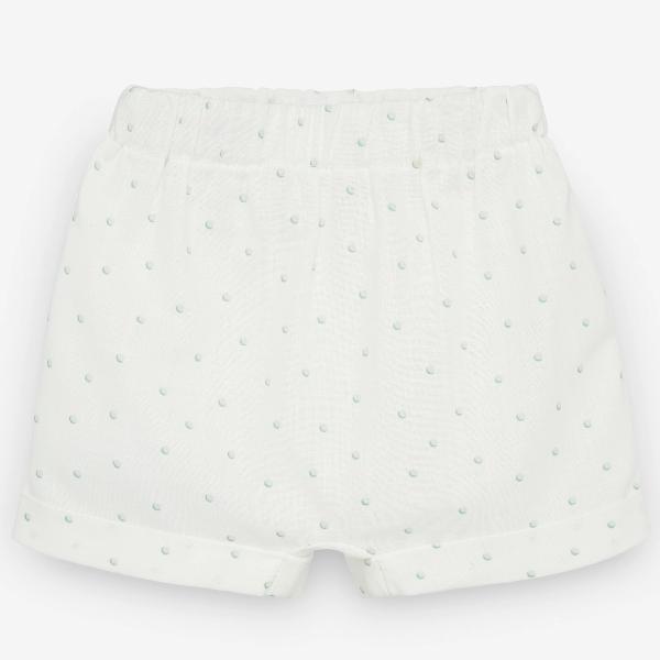 Paz Rodriguez Cerezas Mint Green Dotty Shorts