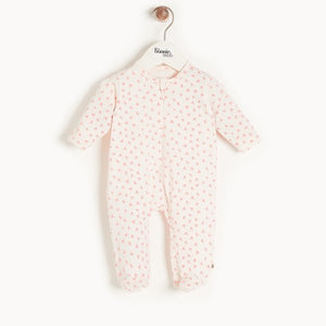 Pink Bunny Zip Sleepsuit