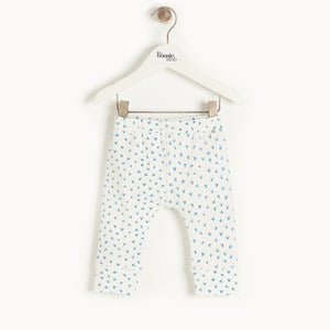 Blue Bunny Print Leggings