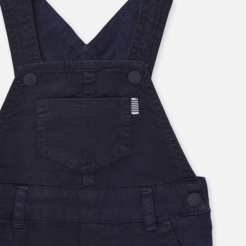 Mayoral Twill Navy Dungarees