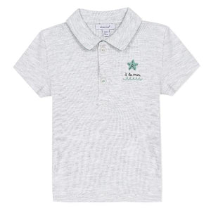 Absorba Star Grey Polo T-shirt