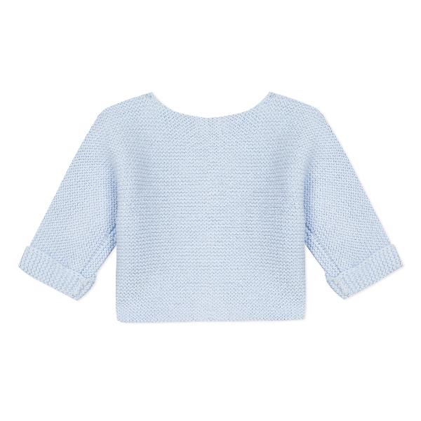 Absorba Garter Knit Blue Cardigan