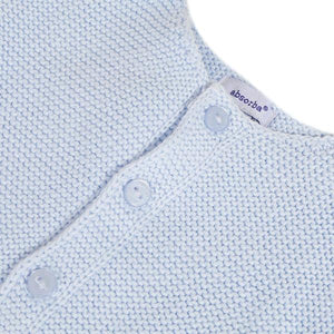 Absorba Garter Knit Blue Cardigan
