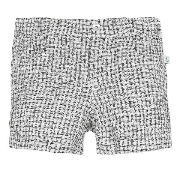 Absorba Gingham Grey Cloud Bermudas