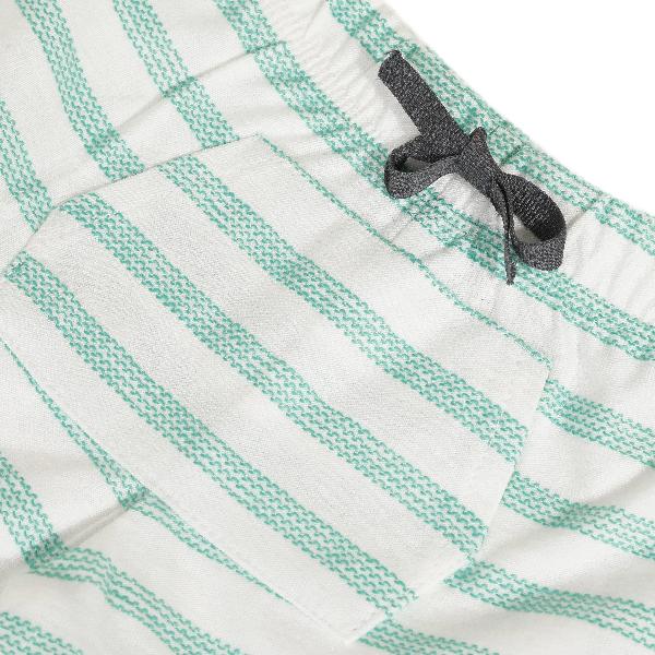 Absorba Striped Green Bermudas