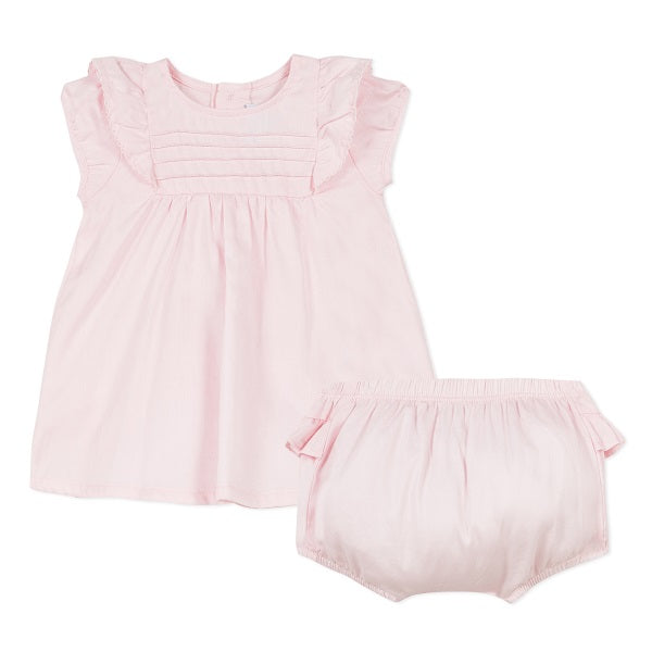 Absorba Pintuck Pink Dress