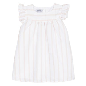 Absorba Striped Park Pink Dress