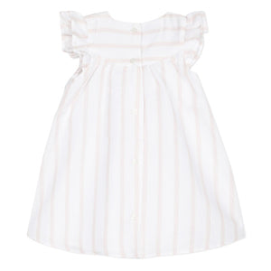 Absorba Striped Park Pink Dress