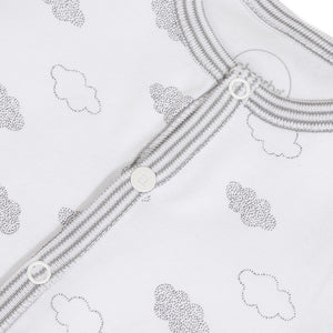 Absorba Clouds Print White Romper