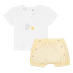 Absorba Savana Yellow Gingham Set