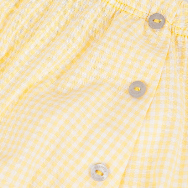 Absorba Savana Yellow Gingham Set