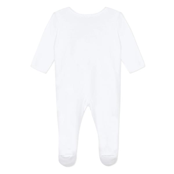 Absorba Moon Love White Sleepsuit