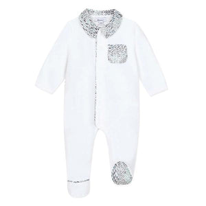 Absorba Liberty Fish Velour Sleepsuit