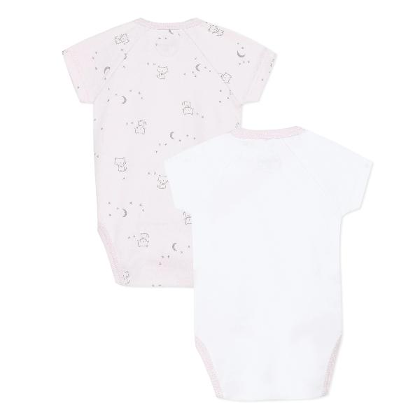 Absorba Cats Short Sleeves Pink Body Set