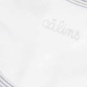 Absorba Clouds Print White Bibs