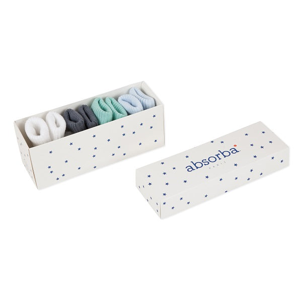 Absorba Blue Socks In A Box