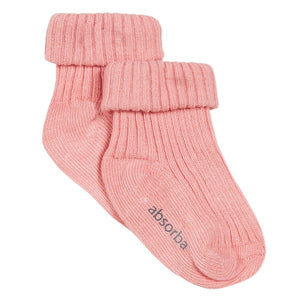 Absorba Salmon Baby Socks