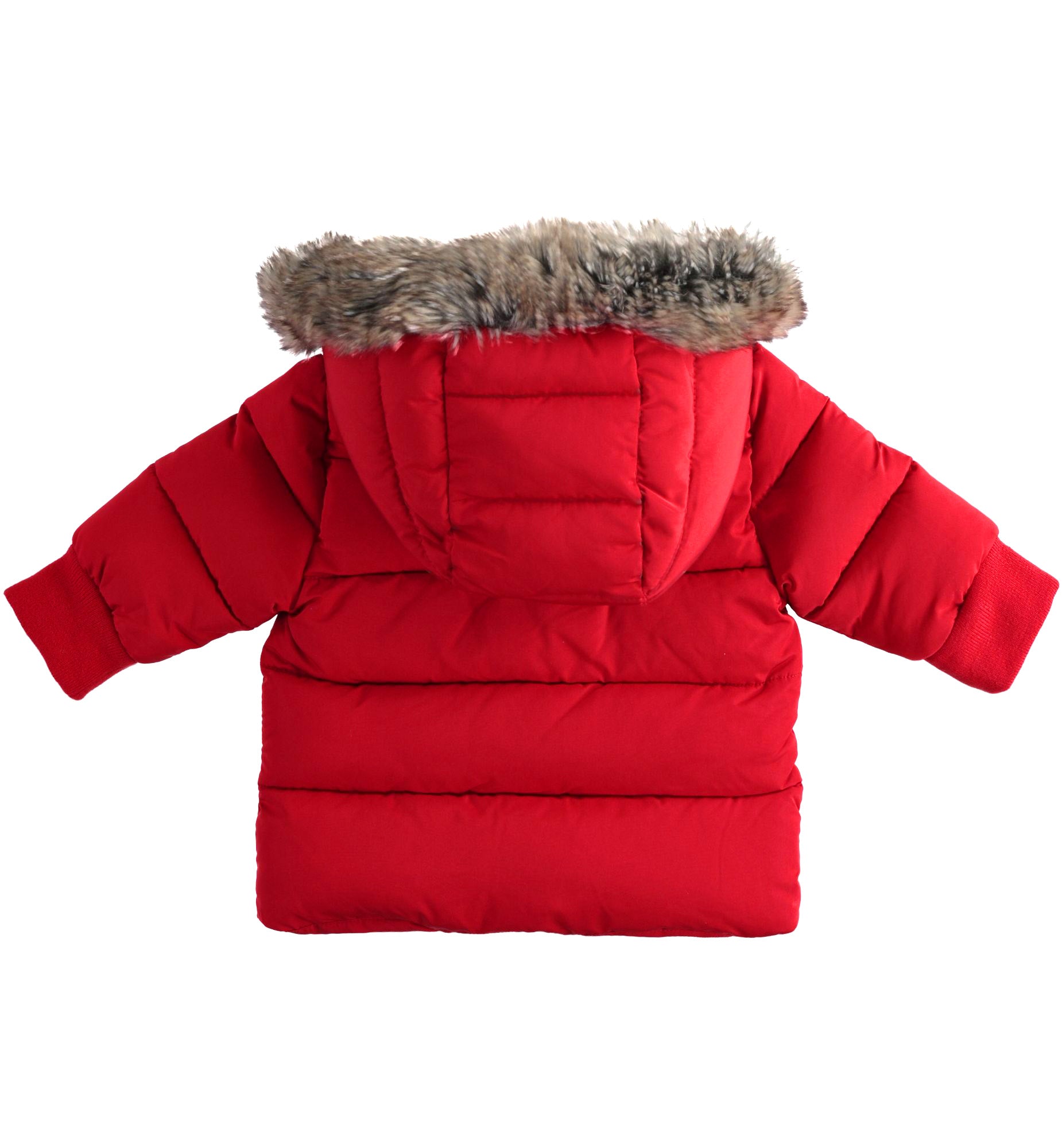 Red Winter Down Jacket with Hood - LAST ONE IN 18 MONTHS