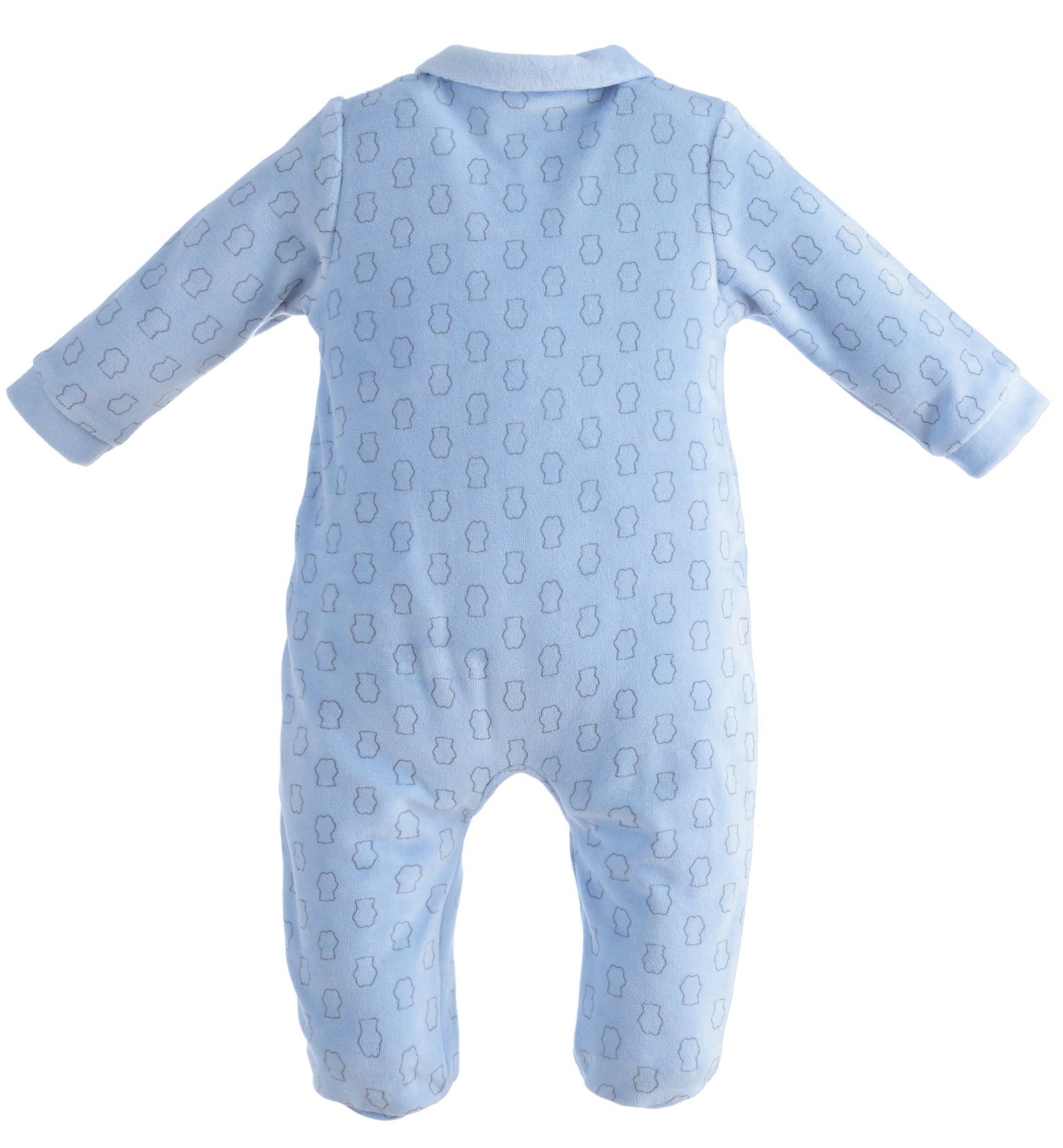 pure baby teddy bear sleepsuit by minibanda