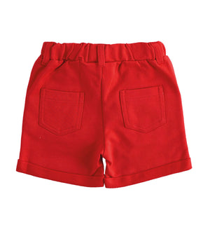 Red Jersey Shorts