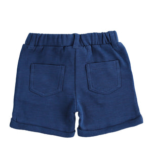 Navy Jersey Shorts