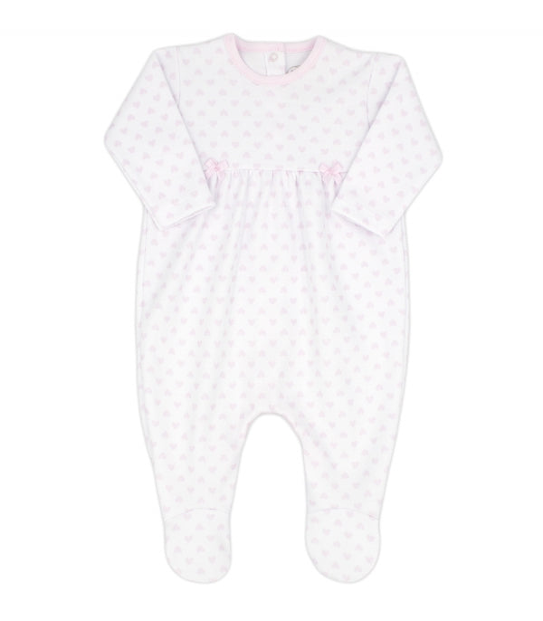 White and Pink Sleepsuit