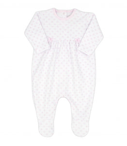 White and Pink Sleepsuit