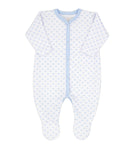 Sky Blue and White Sleepsuit
