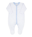 Sky Blue and White Sleepsuit