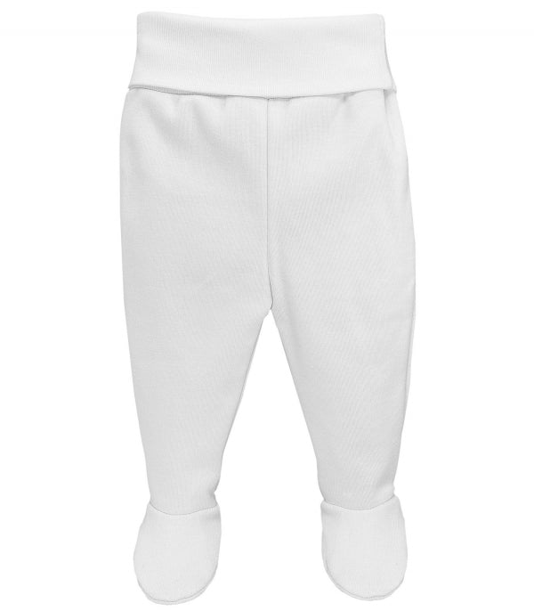 White Footed Trousers