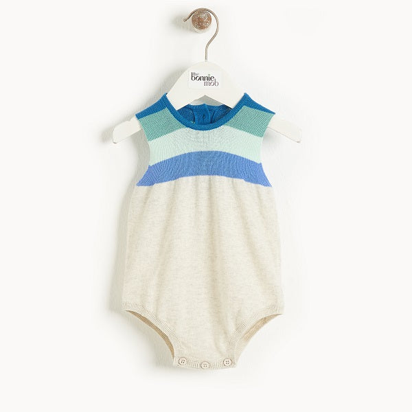 The Bonnie Mob Aruba Blue Striped Bubble