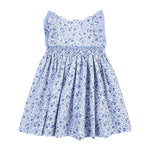 Kidiwi Clarisse Blue Printed Dress