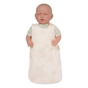 Doll's Sleeping Bag - GOTS Dandelion Rose