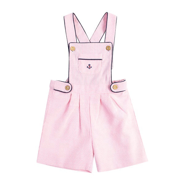 Kidiwi Enzo Red Dungarees