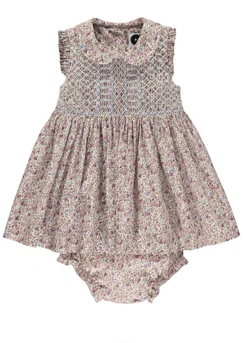 Floral Dress and matching Bloomers