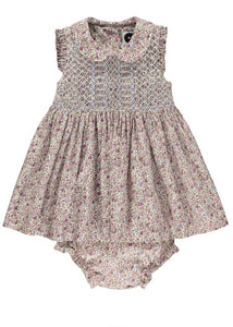 Floral Dress and matching Bloomers