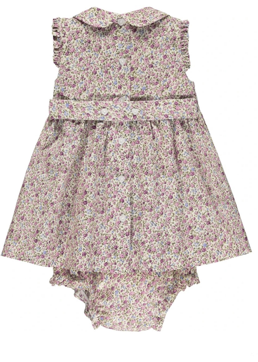 Floral Dress and matching Bloomers