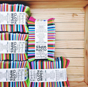 Marleys Monsters reusable cloth wipes