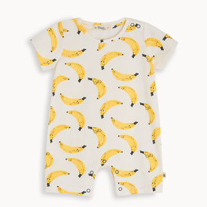 The Bonnie Mob: Go banana Lagoon Shorty Playsuit