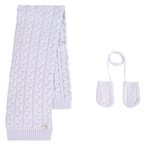 Tartine et Chocolat Trousseau Blue Scarf Set 