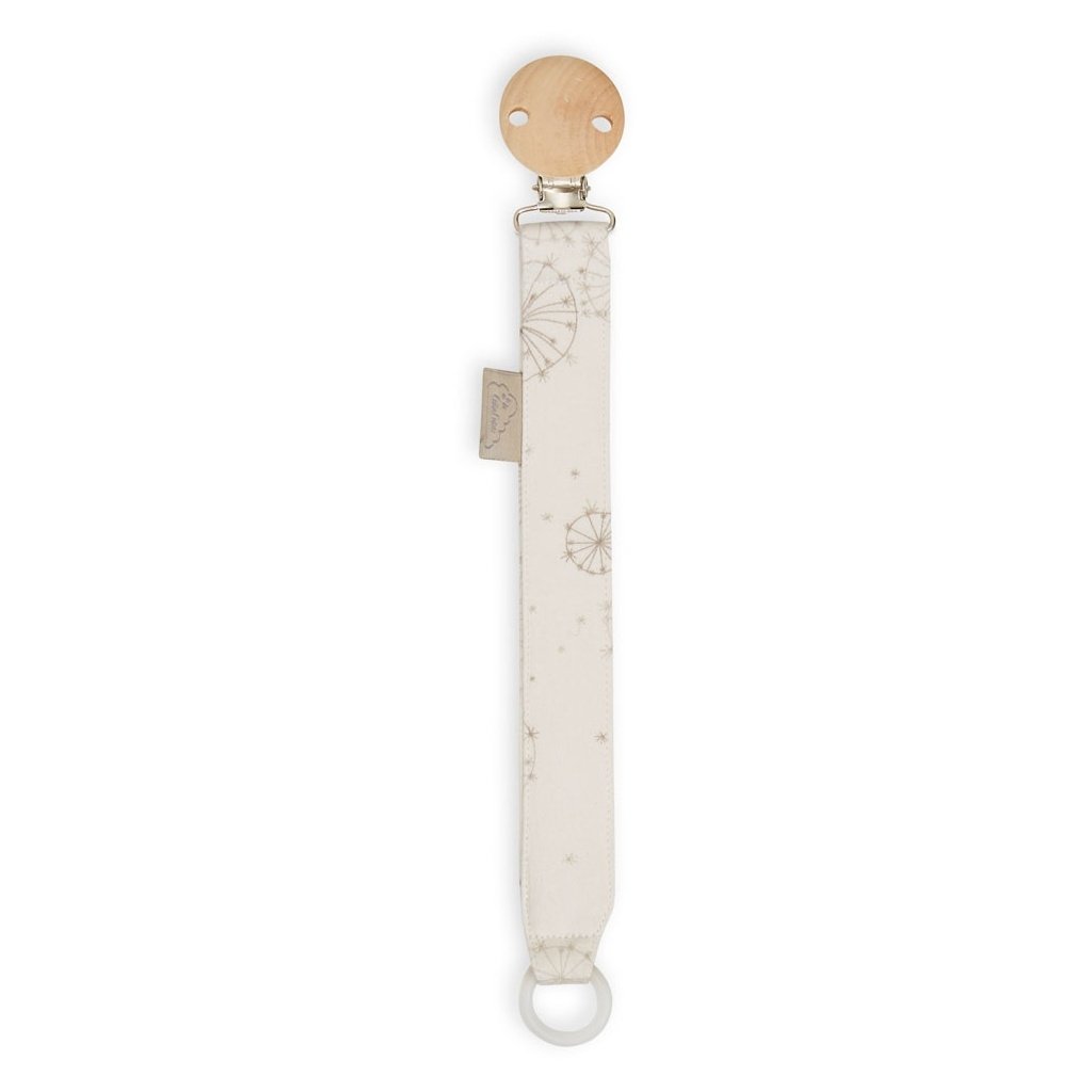 Pacifier Holder - GOTS Dandelion Natural