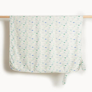 Sleepsuit, Blanket and Teething Ring Cloud Stripe Gift Box