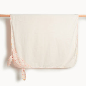 The Bonnie Mob Santorini Peach Blanket With Hood