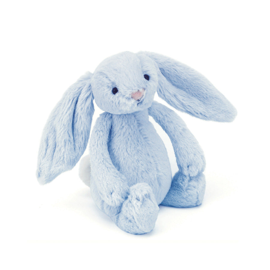 Jellycat Bashful Blue bunny rattle