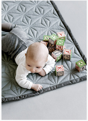 Signature Quilt Baby - OCS Stone Blue