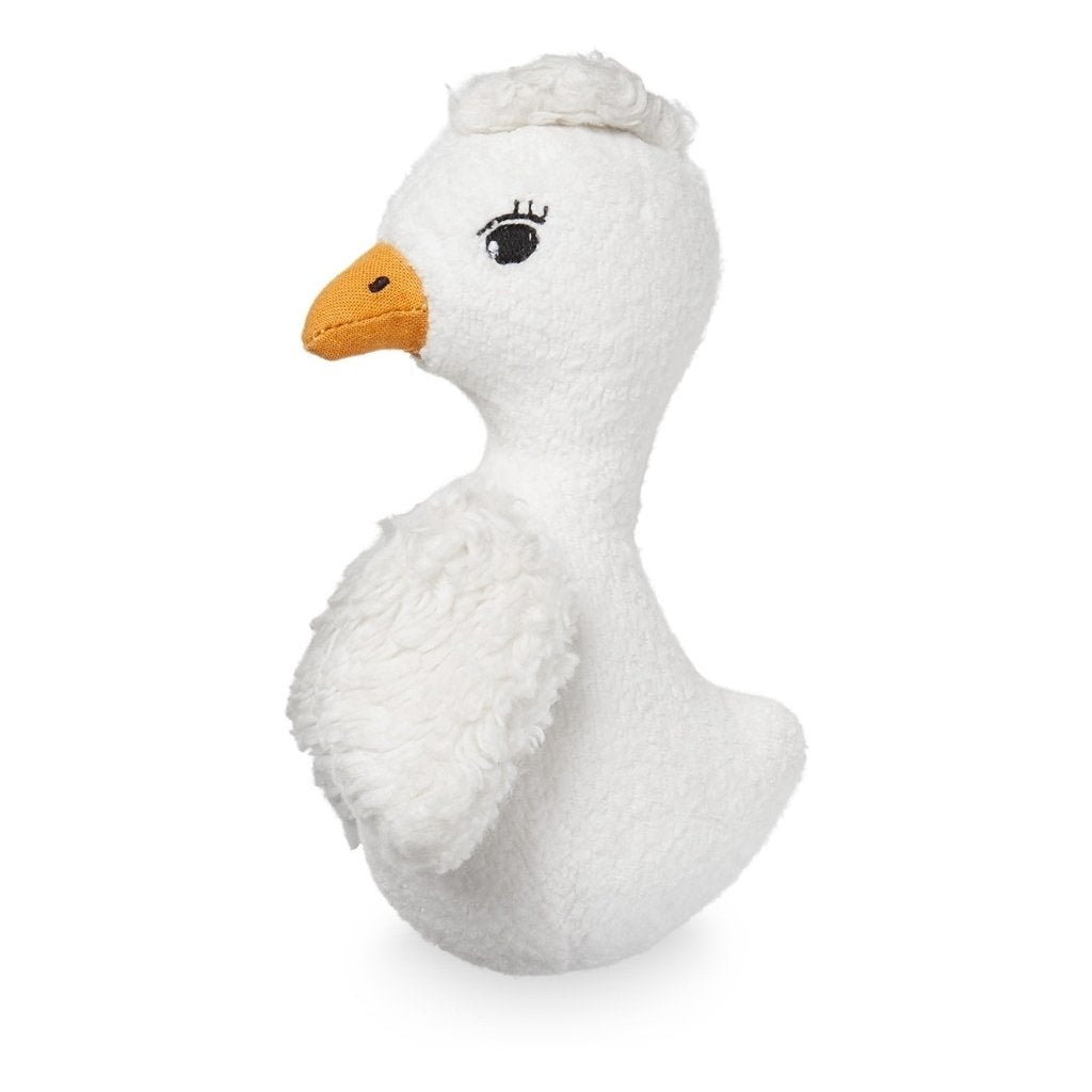 Soft Animal Rattle - GOTS Bird