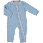 Scarlet Ribbon Merino Blue Daysuit